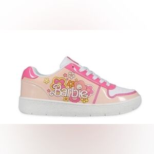 Women's Barbie by Mattel Pink Casual Court Sneaker